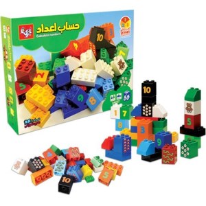 لگو حساب اعداد(55 قطعه)-12