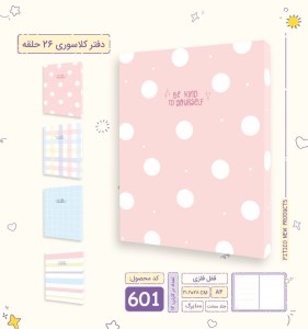 پیتیکو/کلاسور سایز آ4 کد 601