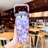 فلاسک 900 میل دسته دار گل دار سیتارا کد zf 045