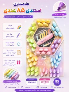 هایلایتر فانتزی استندی 02-2969